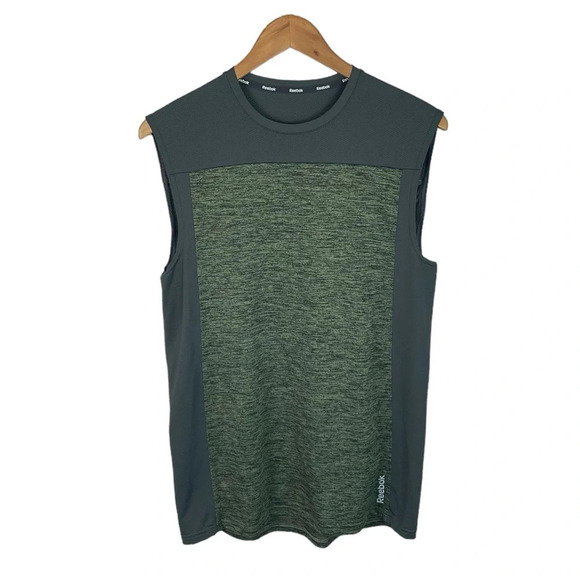 TS902 Men’s Reebok Athletic Performance Speedwick Sleeveless Gym Shirt M - Picture 1 of 3